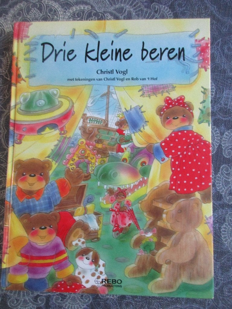 kinderboek "Drie kleine beren" door Christl Vogl, Boeken, Ophalen of Verzenden, Zo goed als nieuw, Prentenboek