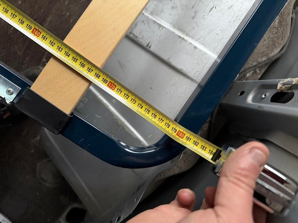 Lattenbodem en matras, caravan/ camper bouw, Caravans en Kamperen, Camper-accessoires, Ophalen, Zo goed als nieuw