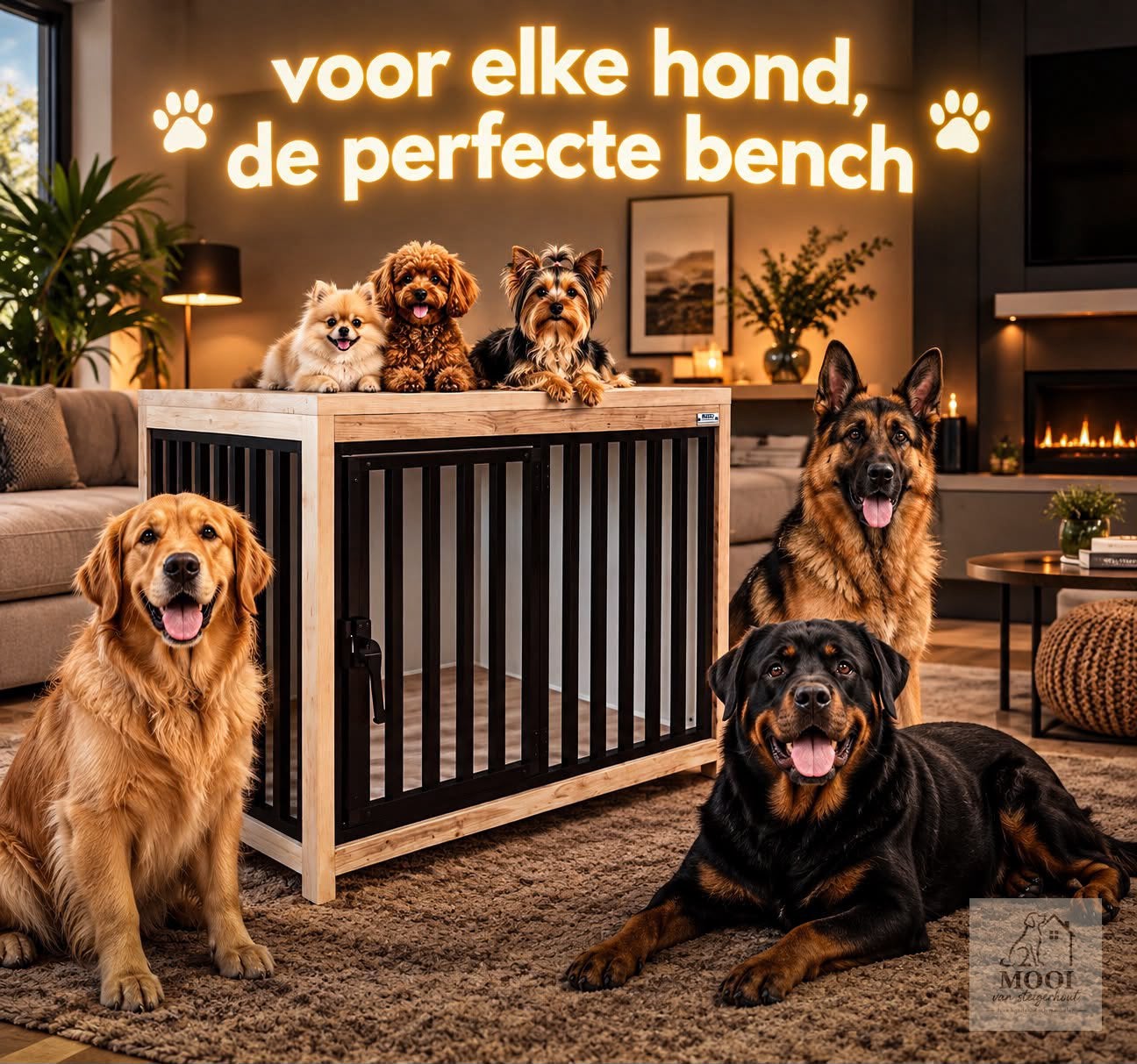 De nummer 1 hondenbench van nederland, Ophalen of Verzenden, Nieuw