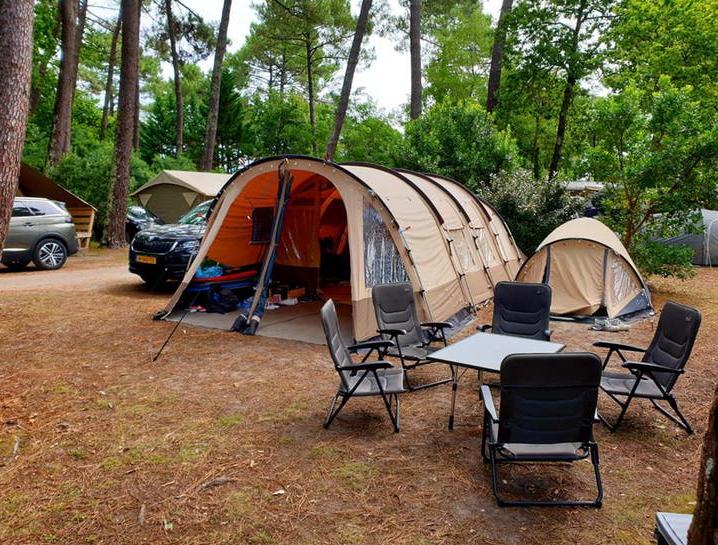 5 persoons Bardani Paradise Beach 400RSC, Caravans en Kamperen, Tenten, Ophalen, Zo goed als nieuw, Tot en met 5
