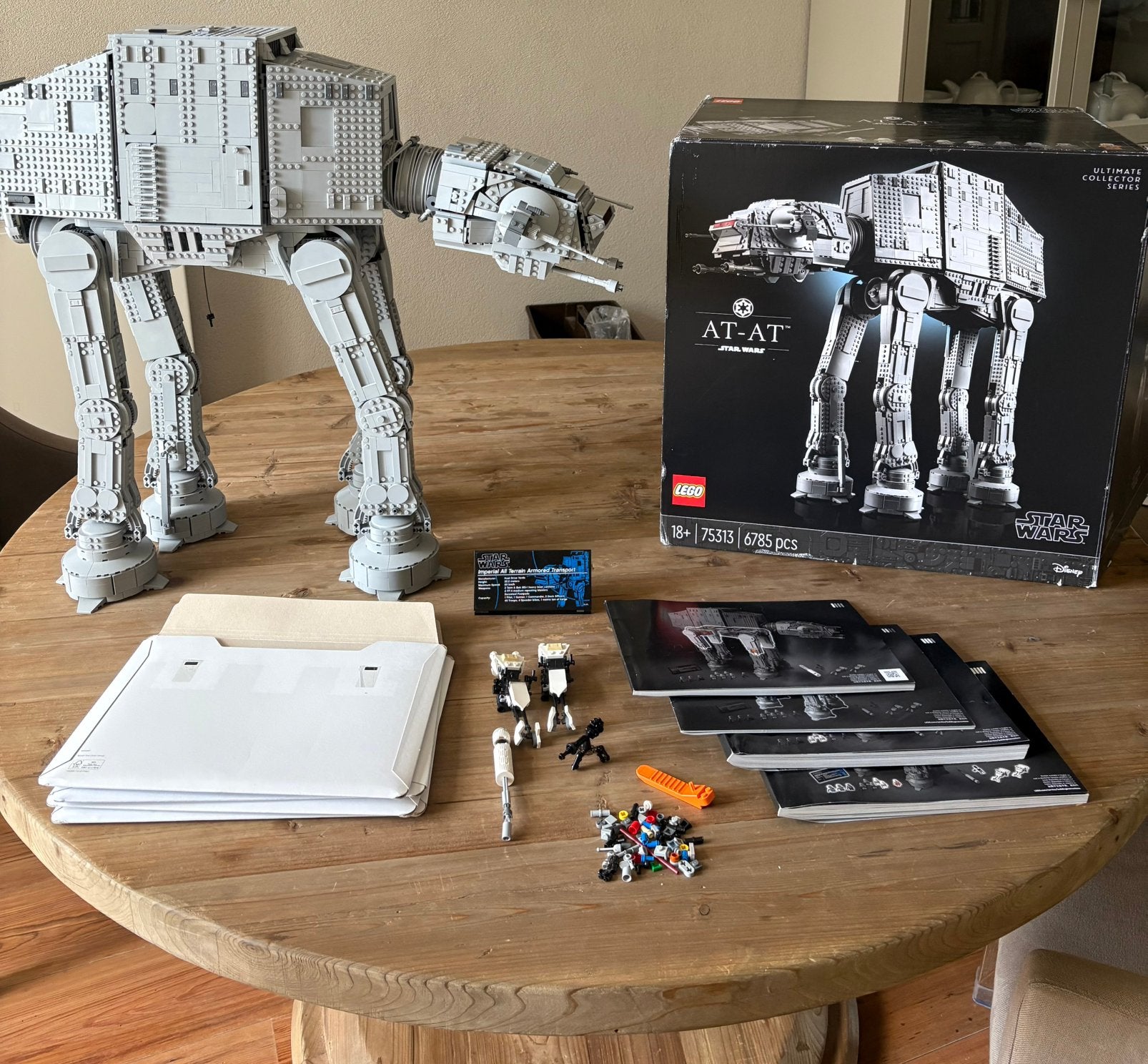 Lego 75313 UCS AT-AT, Ophalen, Star Wars, Lego, Zo goed als nieuw