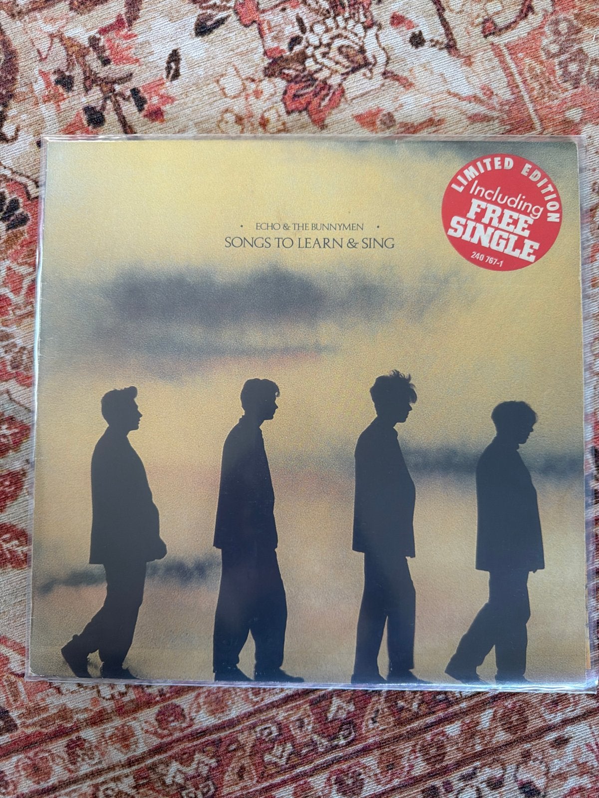 Echo & The Bunnymen - Songs To Learn & Sing LP, LP, New wave, Ophalen of Verzenden, Zo goed als nieuw
