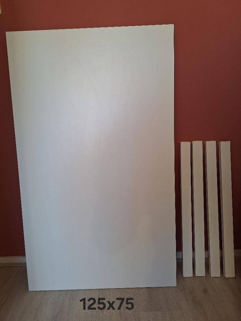 Eettafel wit, ikea melltorp tafel, Ophalen, 100 tot 150 cm, 50 tot 100 cm, Vier personen