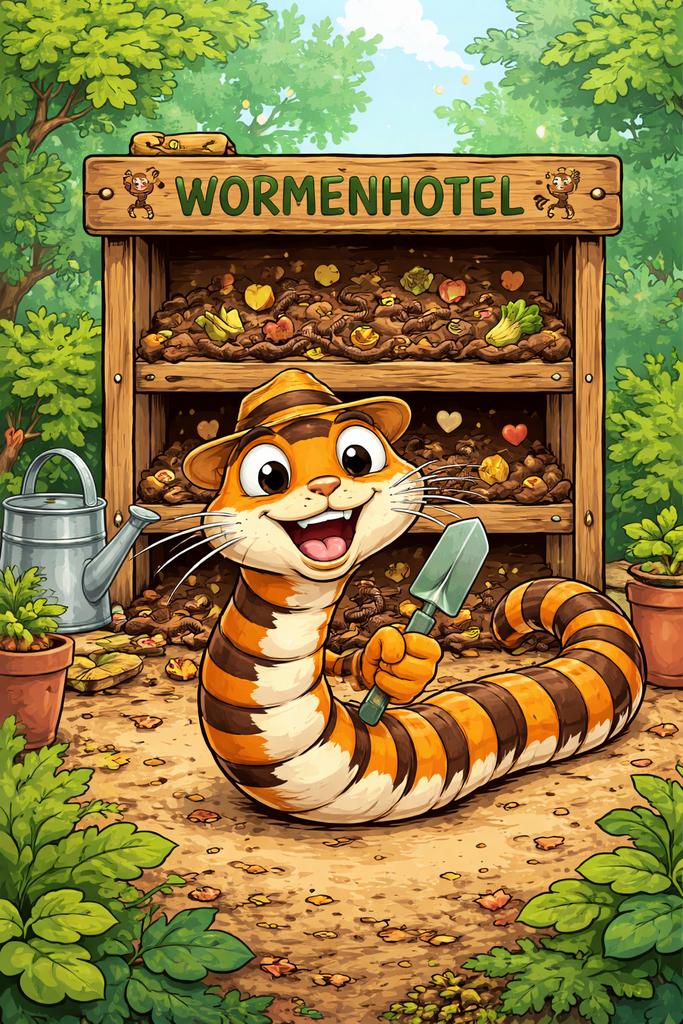 Tijgerwormen voor wormenhotel, Tuin en Terras, Ophalen, Compost