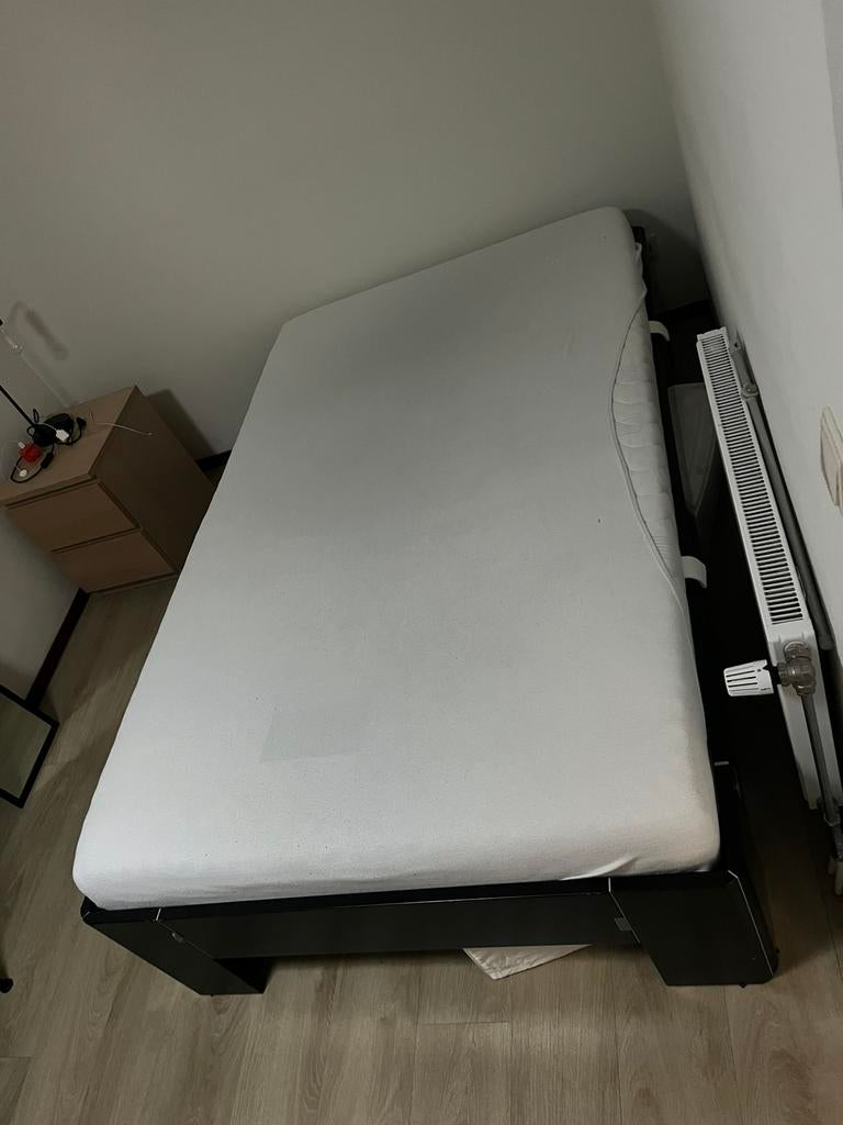 Bed - twijfelaar - 120 x 200 cm, Ophalen of Verzenden, Zo goed als nieuw, Twijfelaar, 120 cm