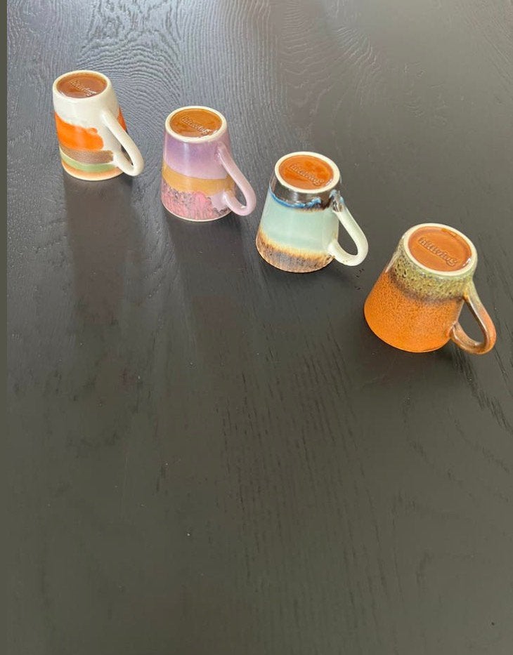 HK Living  4 stuks (vaste prijs !), Ophalen of Verzenden, Nieuw, Aardewerk, Overige stijlen