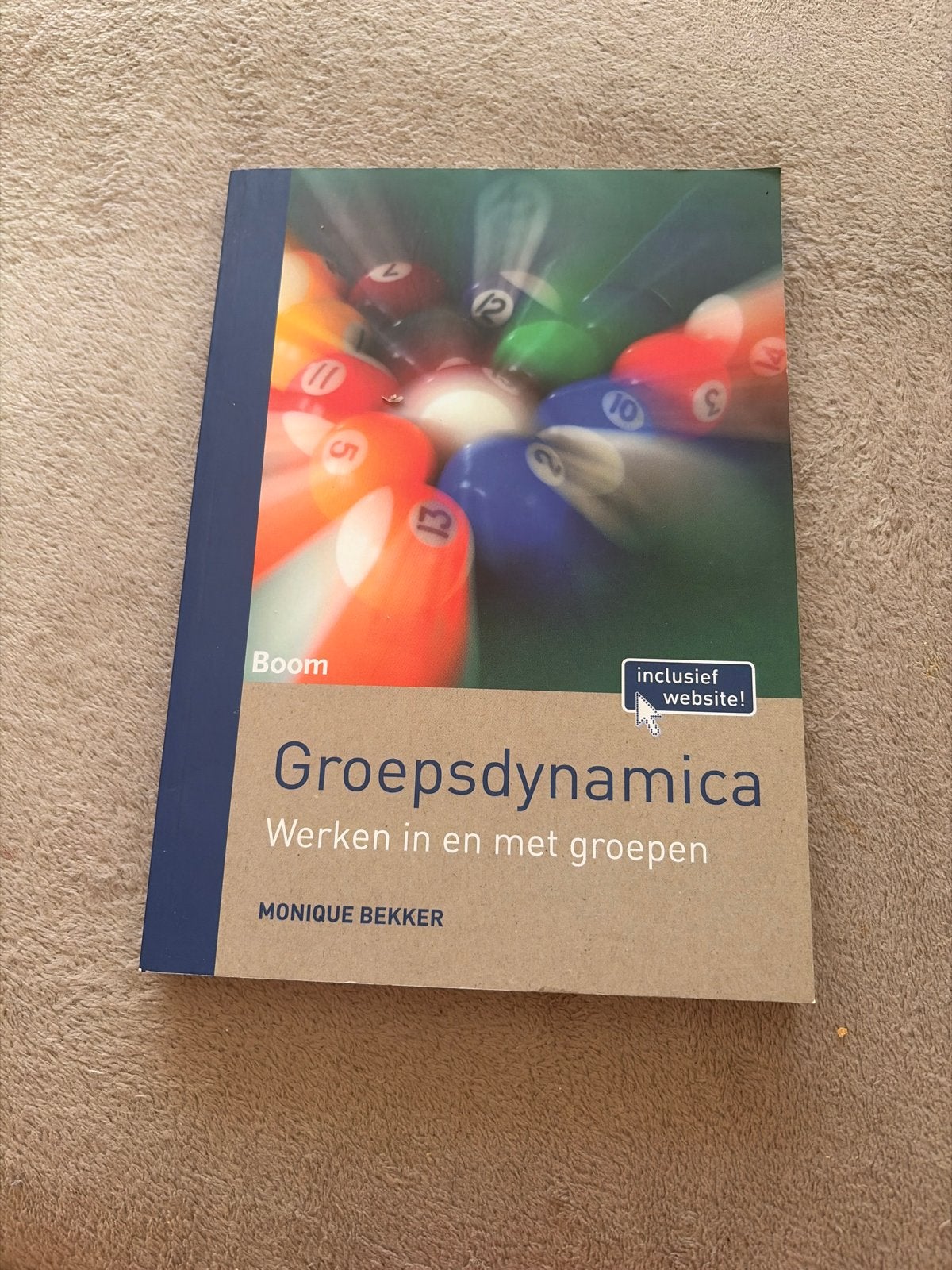 Groepsdynamica: Werken in en met groepen - Monique Bekker, Boeken, Studieboeken en Cursussen, Ophalen of Verzenden, Gamma, Zo goed als nieuw
