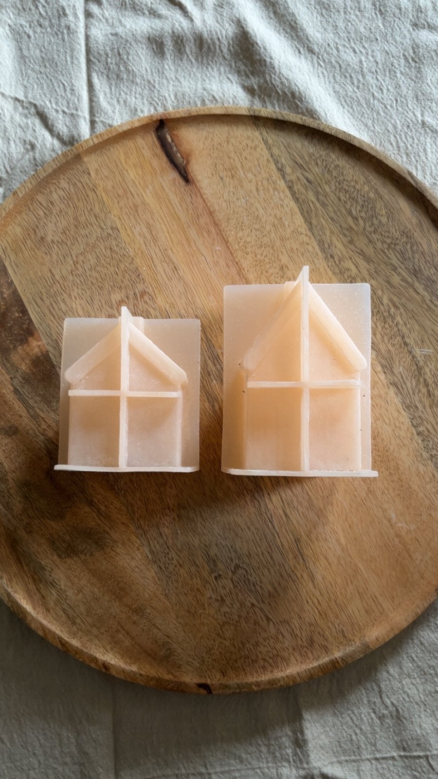 Siliconen mal huisjes - Gebruikt, Hoogersmilde Beilervaart 1, Gebruikt, Print & Vorm, Ophalen of Verzenden