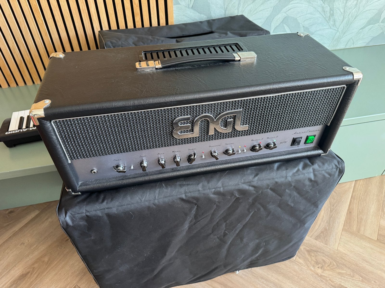 ENGL Artist 50 met Z9 en sleeve, Ophalen, Zo goed als nieuw, 50 tot 100 watt