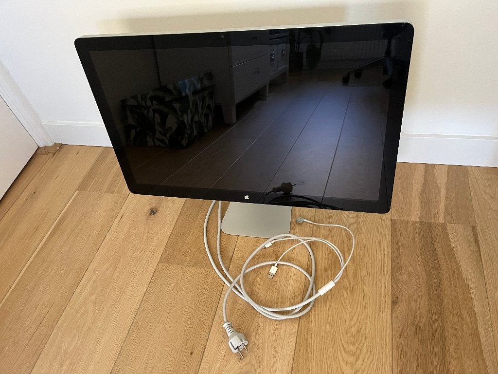 Apple Cinema Display 27 inch - opknapper, Computers en Software, Monitoren, Gebruikt, 60 Hz of minder, Thunderbolt, LED, Quad HD (2K)