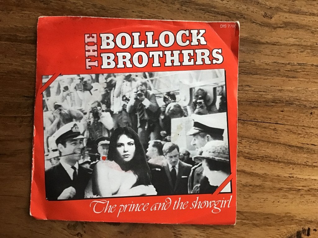 The Bollock Brothers the prince and the showgirl. single, Ophalen of Verzenden, Gebruikt, Pop