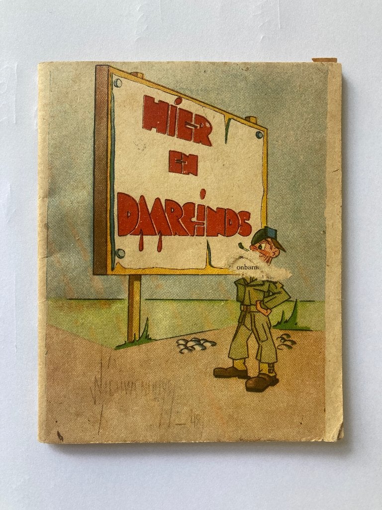KNIL Niwin boekje Politionele Acties Ned Indie 1947, Ophalen of Verzenden, Landmacht, Nederland, Boek of Tijdschrift