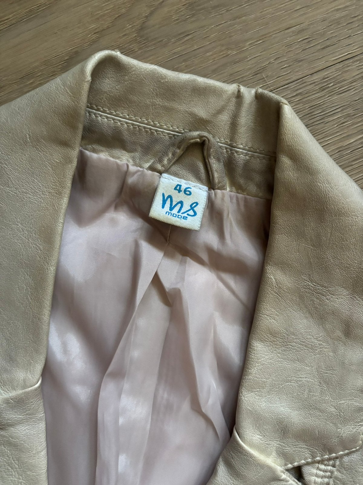 Blazer jasje M&S mode maat 46, Beige, Maat 46/48 (XL) of groter, Ophalen of Verzenden, Zo goed als nieuw