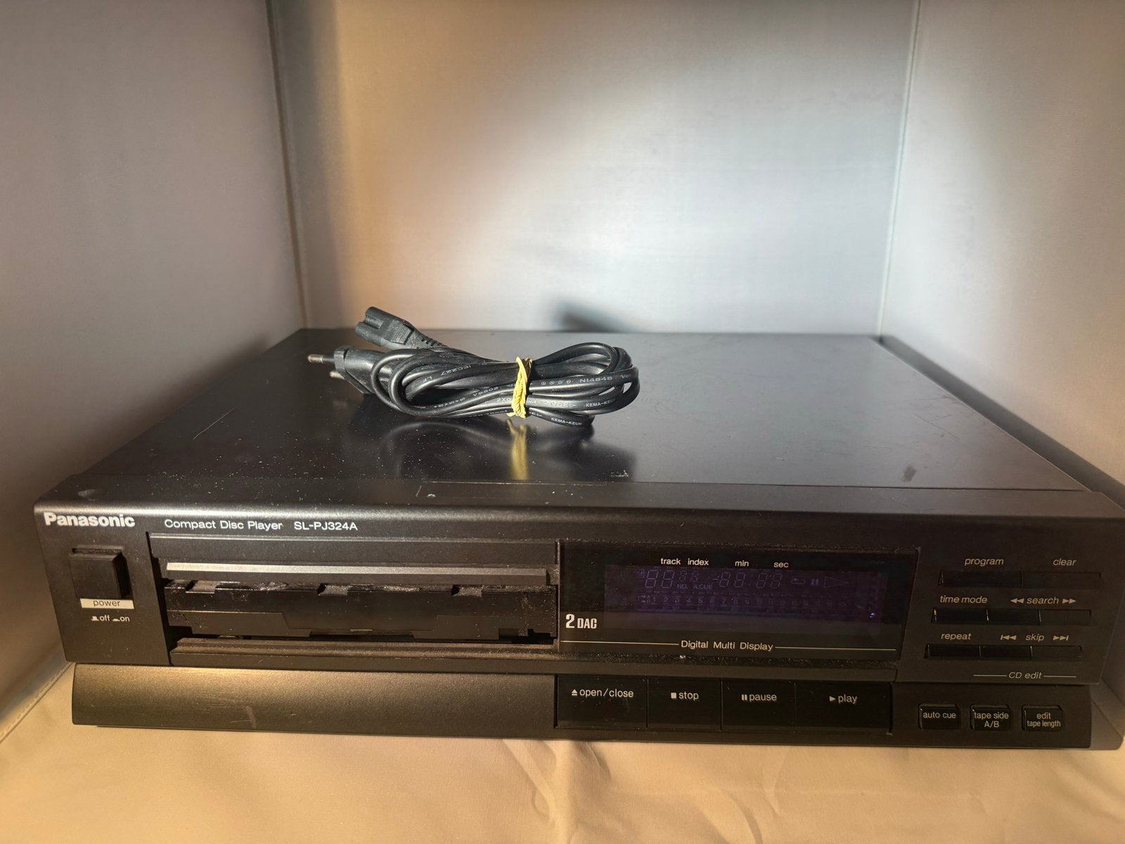 Panasonic SL-PJ324A Compact Disc Player - Gebruikt, Audio, Tv en Foto, Cd-spelers, Ophalen of Verzenden, Gebruikt, Overige merken