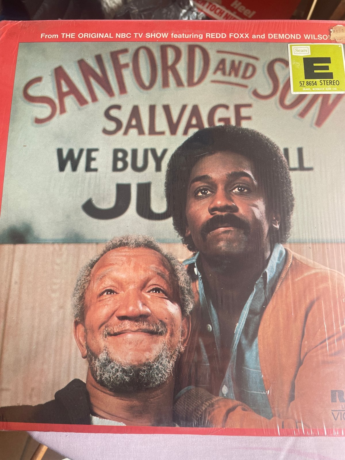 Sanford and Son Salvage LP - Originele TV Show Soundtrack, LP, Gebruikt, Overige genres, Ophalen of Verzenden