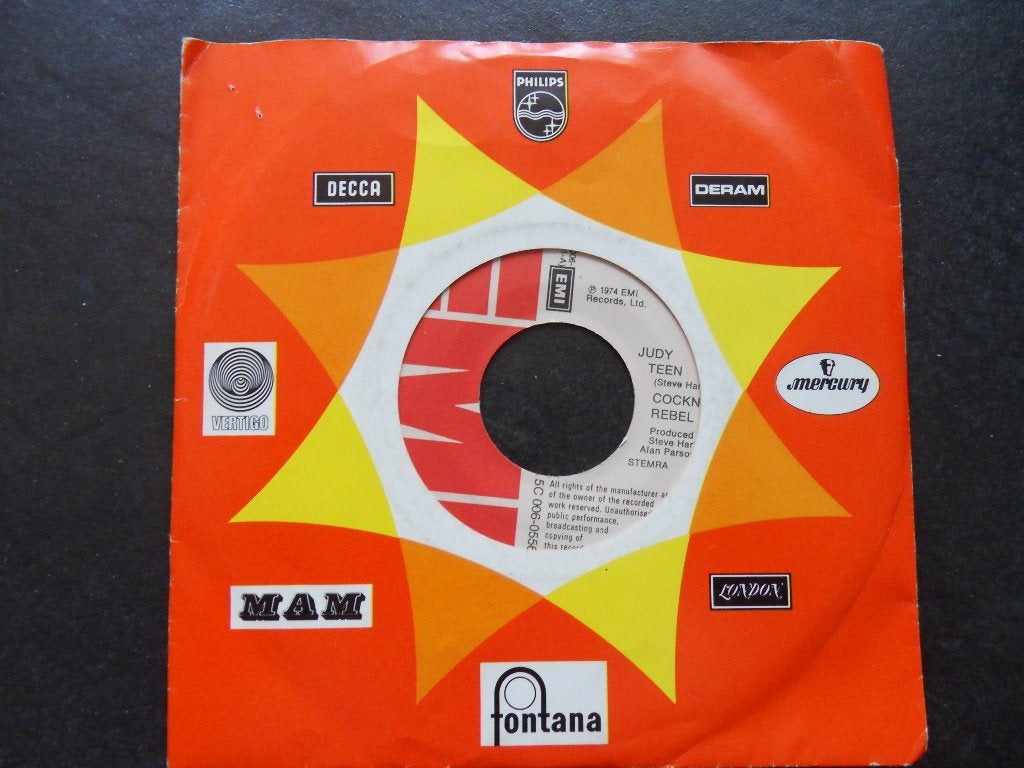 Cockney Rebel - Judy Teen / Spaced out, Ophalen of Verzenden, Zo goed als nieuw, Pop