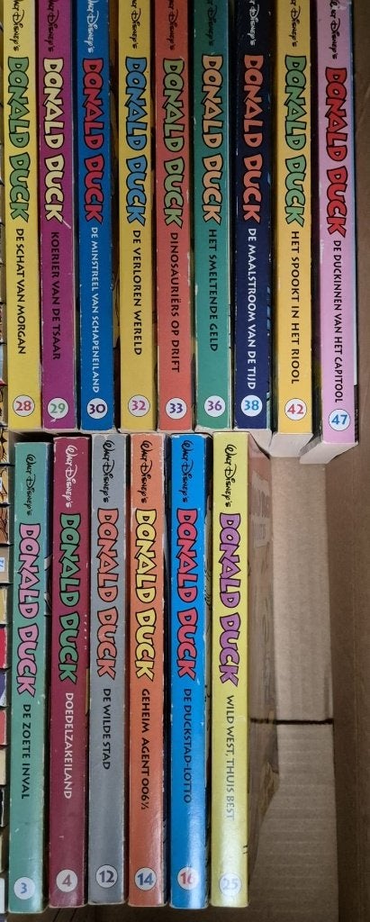 Donald Duck pockets 3e reeks (1992-heden), Meerdere stripboeken, Ophalen of Verzenden, Gelezen, Walt Disney
