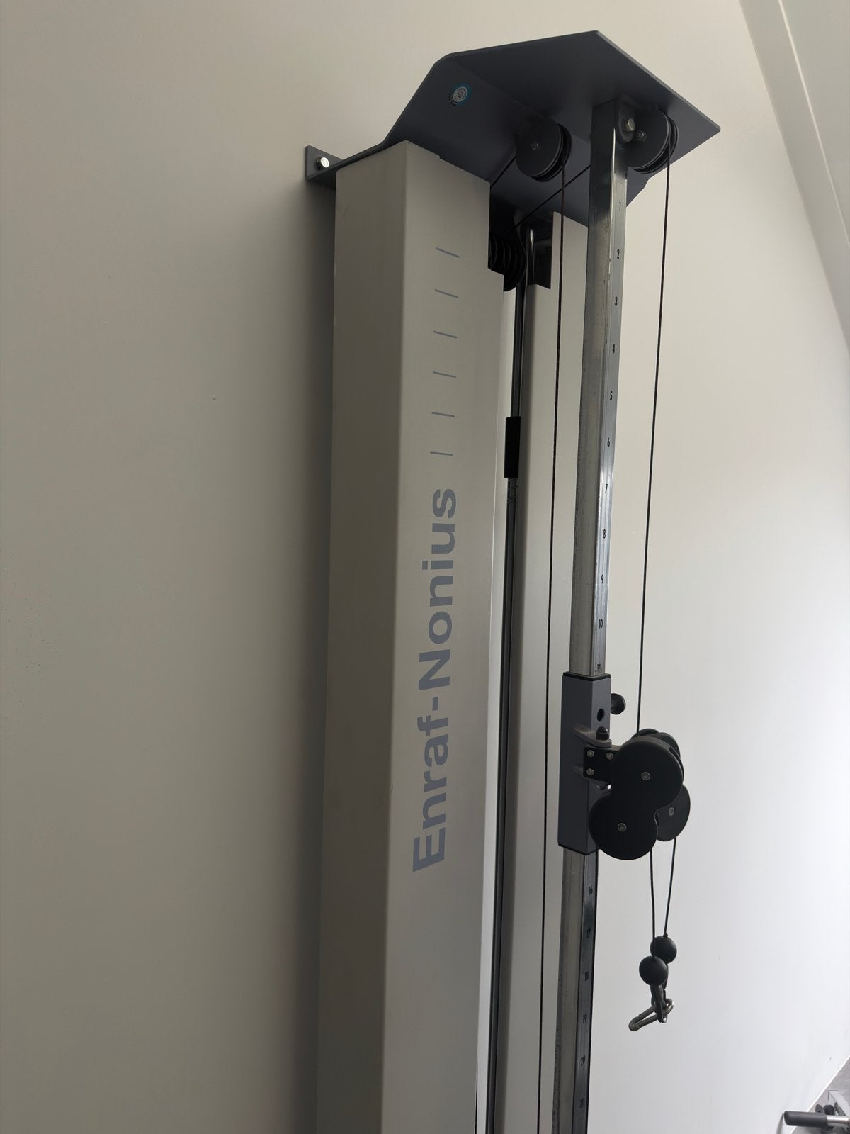 Enraf-Nonius EN-Tree M Pulley 54 kg met (Prof. Meetstation), Krachtstation, Armen, Ophalen of Verzenden, Zo goed als nieuw