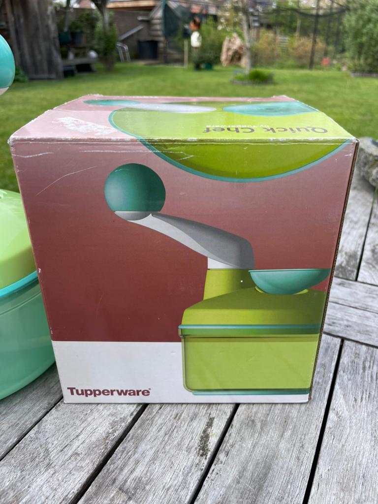 Tupperware Quick Chef - Nieuw in doos, Huis en Inrichting, Keuken | Tupperware, Ophalen of Verzenden, Nieuw, Groen, Overige typen