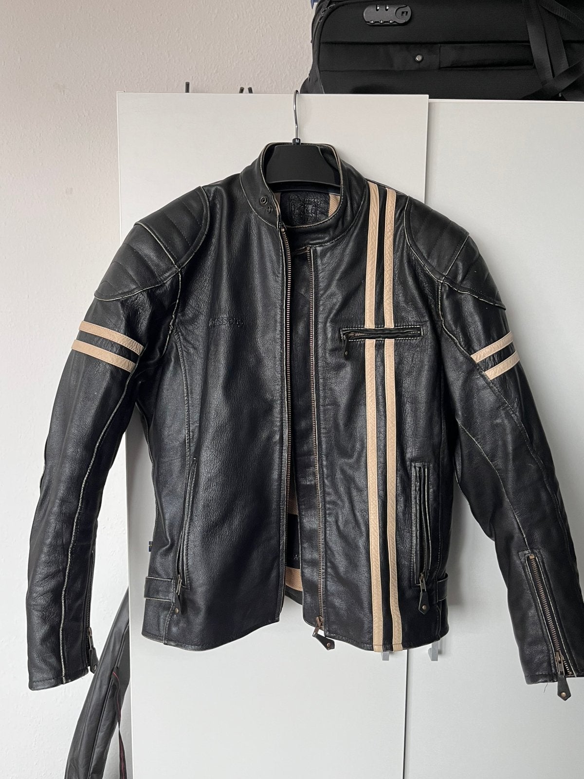 Halvarssons Motorcycle Jacket, Ophalen of Verzenden, Tweedehands, Heren, Jas | leer