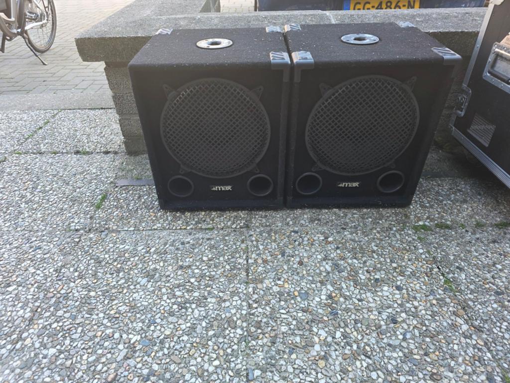 Max MAX12SUB Subwoofers (set van 2), Overige merken, Gebruikt, Subwoofer, Ophalen of Verzenden