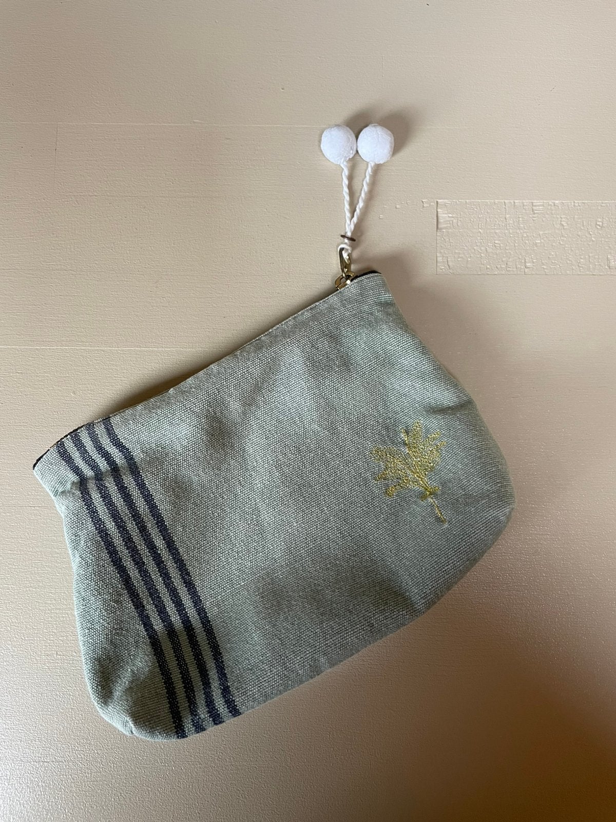 Sissy Boy grote toilettas klein make-up tasje - set van 2, Ophalen of Verzenden, Zo goed als nieuw, Groen, Dame
