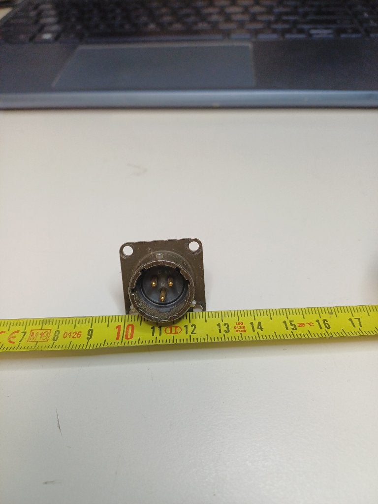 Militaire transceiver 3 polige power plug type 12-3 gezocht, Ophalen of Verzenden, Gebruikt, Zender en Ontvanger