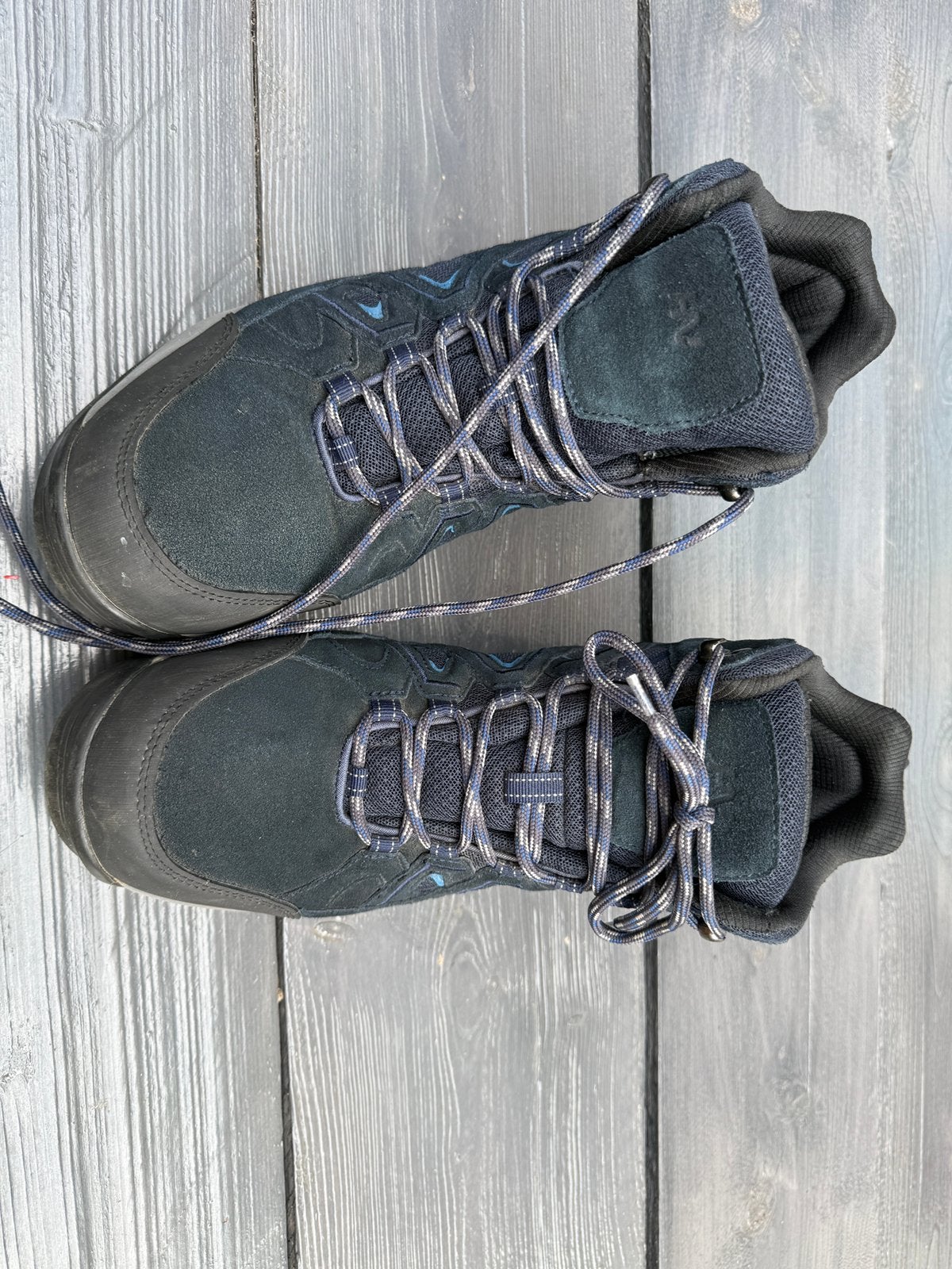 Donkerblauwe wandelschoenen (heren), Sport en Fitness, Bergsport en Wandelen, Ophalen of Verzenden, Zo goed als nieuw, Schoenen