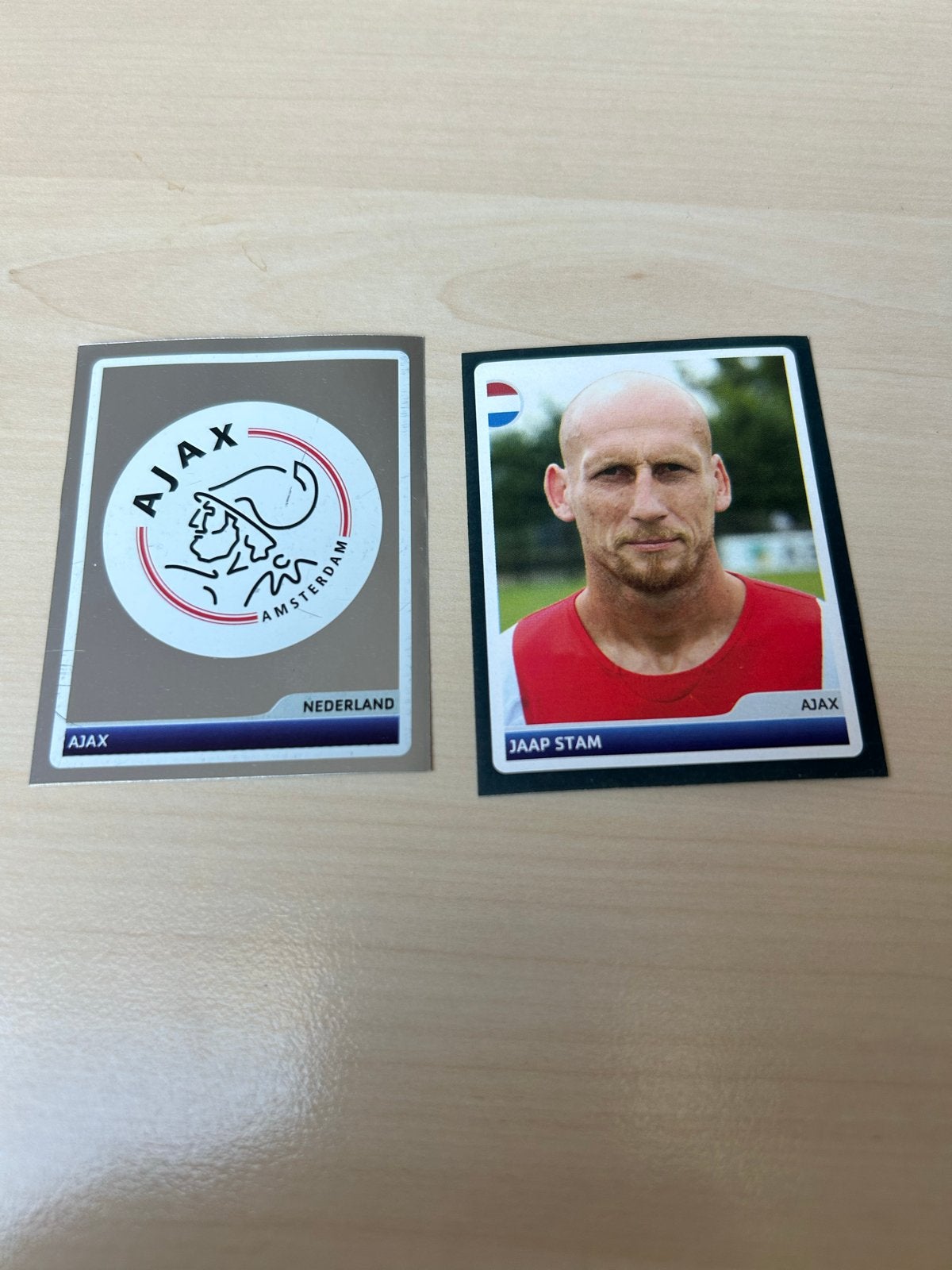 Panini UEFA Champions League 2006-2007 Jaap Stam Ajax, Verzamelen, Ophalen of Verzenden, Zo goed als nieuw, Sport