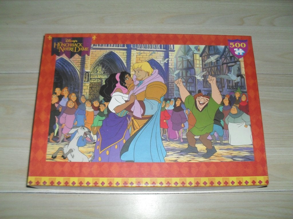 Het monster van de Notre Dame puzzle 500 stukjes, Ophalen, 500 t/m 1500 stukjes, Zo goed als nieuw, Legpuzzel