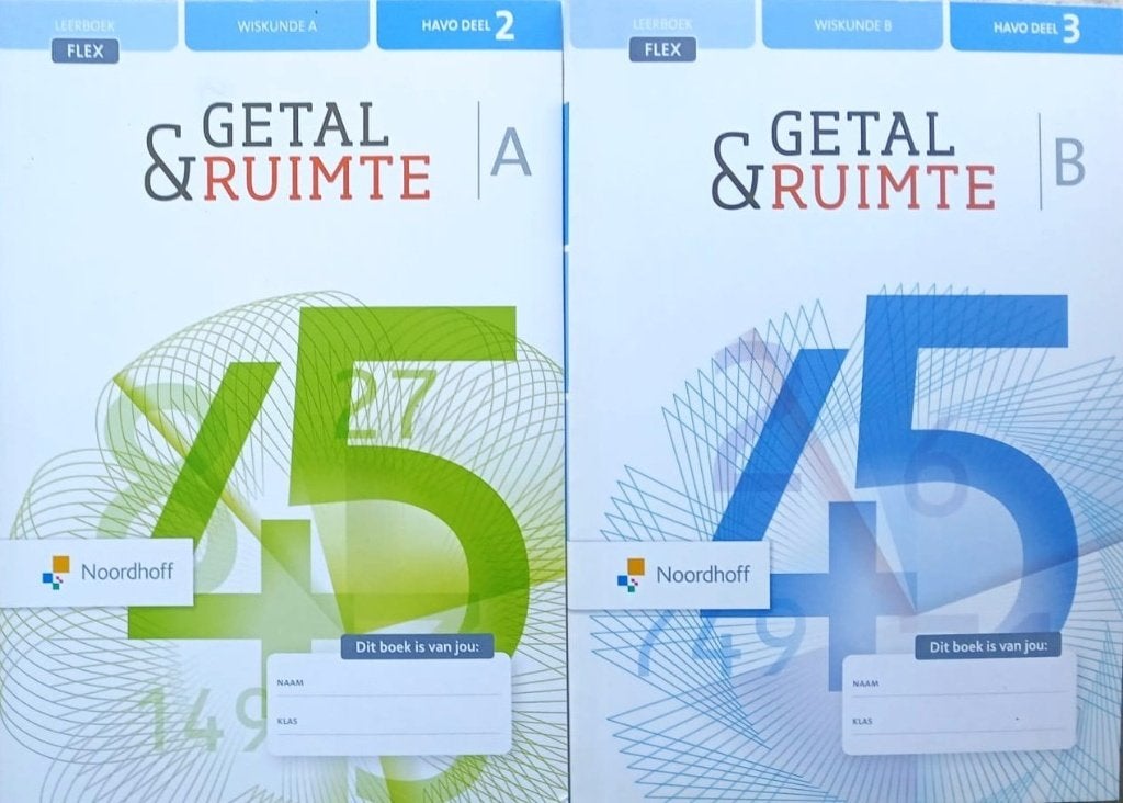 Getal & Ruimte 12e editie FLEX Leerboek HV NIEUWE exemplaren, Ophalen of Verzenden, Nieuw, Overige niveaus, Noordhoff Uitgevers
