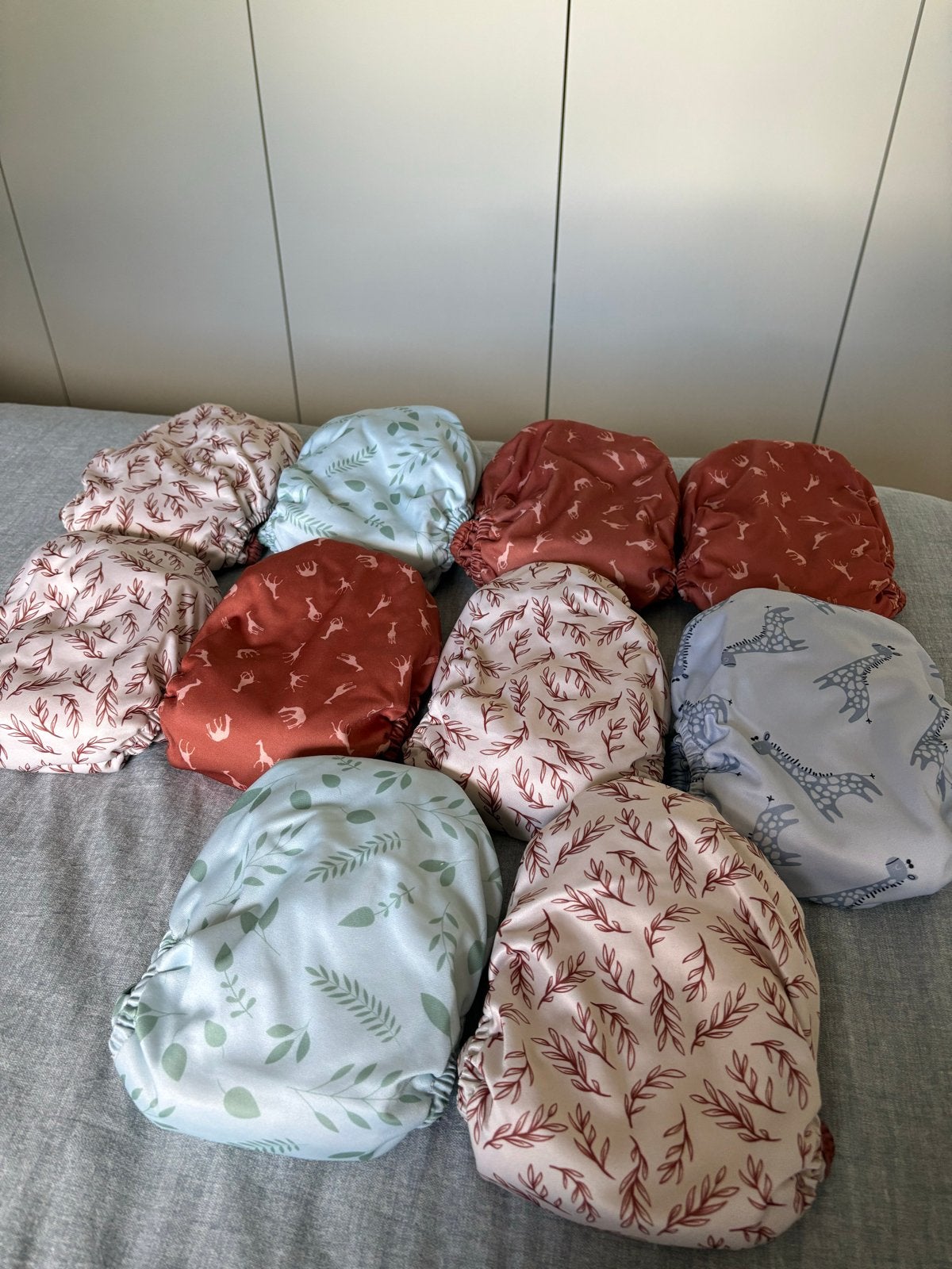 10 Happy Bear AIO wasbare luiers + 2 pocket luiers gratis, Ophalen of Verzenden, Zo goed als nieuw