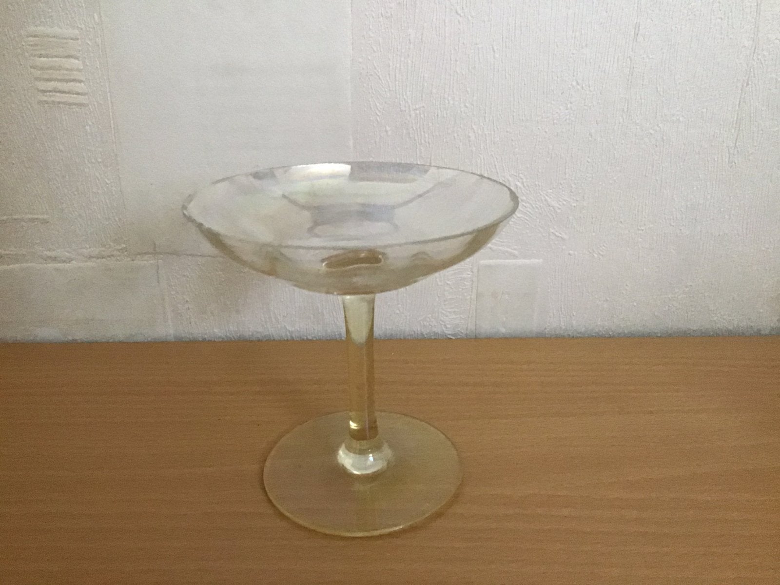 Vintage jaren '30 champagne coupes, set van 5, Antiek en Kunst, Antiek | Glas en Kristal, Ophalen