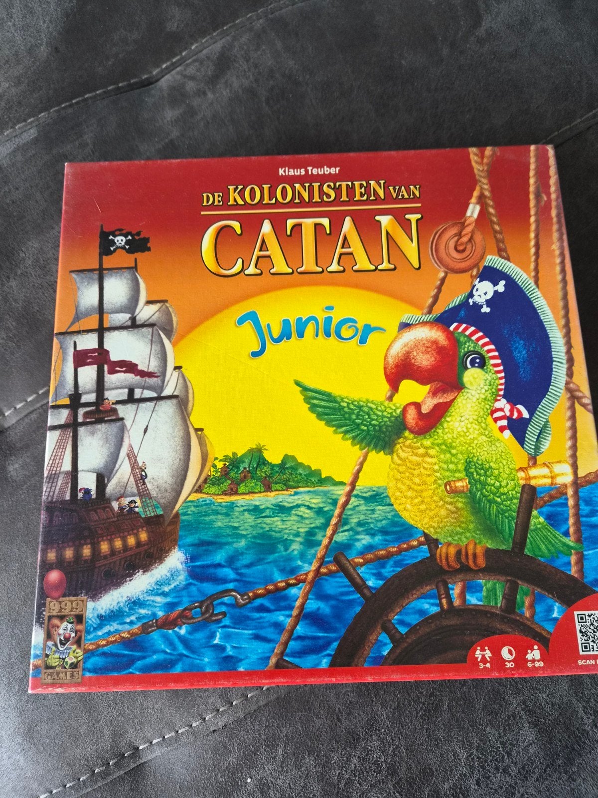 De Kolonisten van Catan Junior - Bordspel, Drie of vier spelers, Ophalen of Verzenden, Zo goed als nieuw, 999 Games
