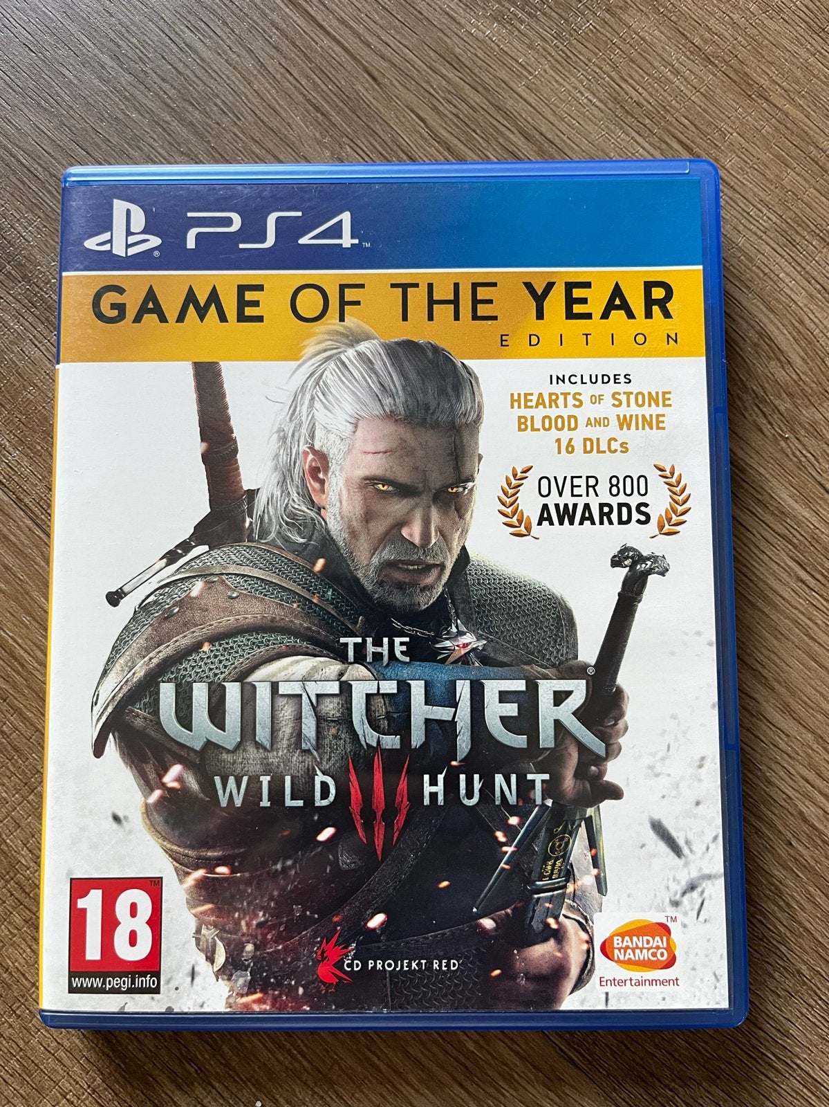 The Witcher 3: Wild Hunt Game of the Year Edition PS4, Vanaf 18 jaar, 1 speler, Ophalen of Verzenden, Zo goed als nieuw