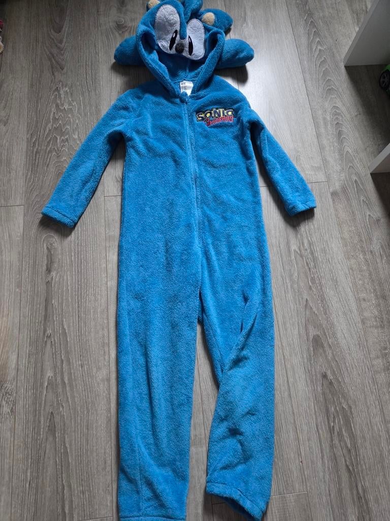 Onesie sonic the hedgehog, Ophalen of Verzenden, Jongen of Meisje