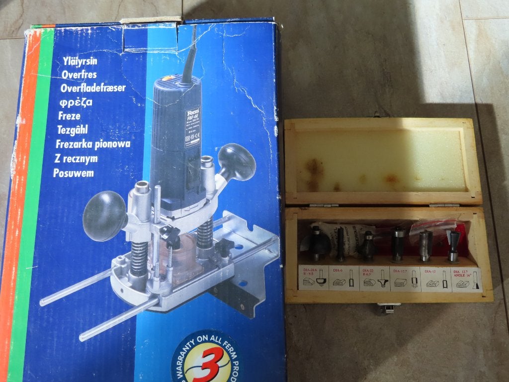 Bovenfrees, Doe-het-zelf en Verbouw, Gereedschap | Freesmachines, Ophalen, Topcraft/FERM, Gebruikt, Bovenfrees