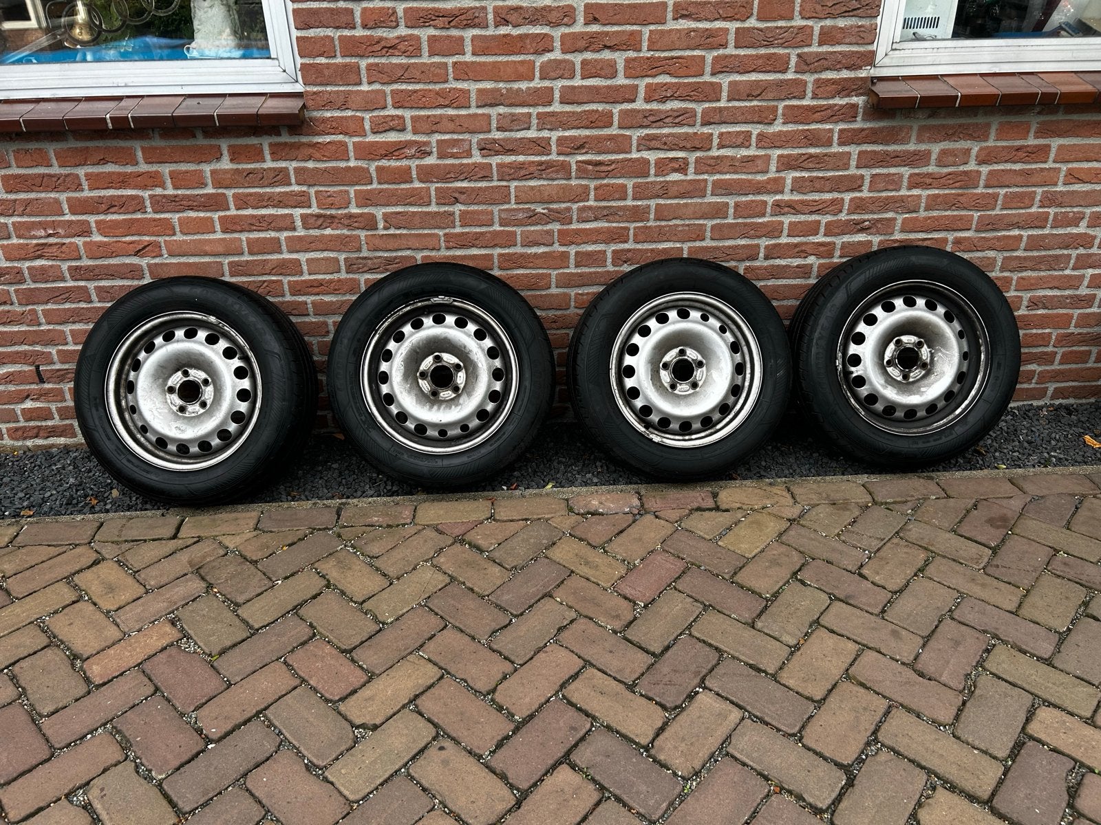Ford Transit Connect Velgen met Goodyear Banden (Demo), Ophalen, Overige, Banden en Velgen, Overige maten