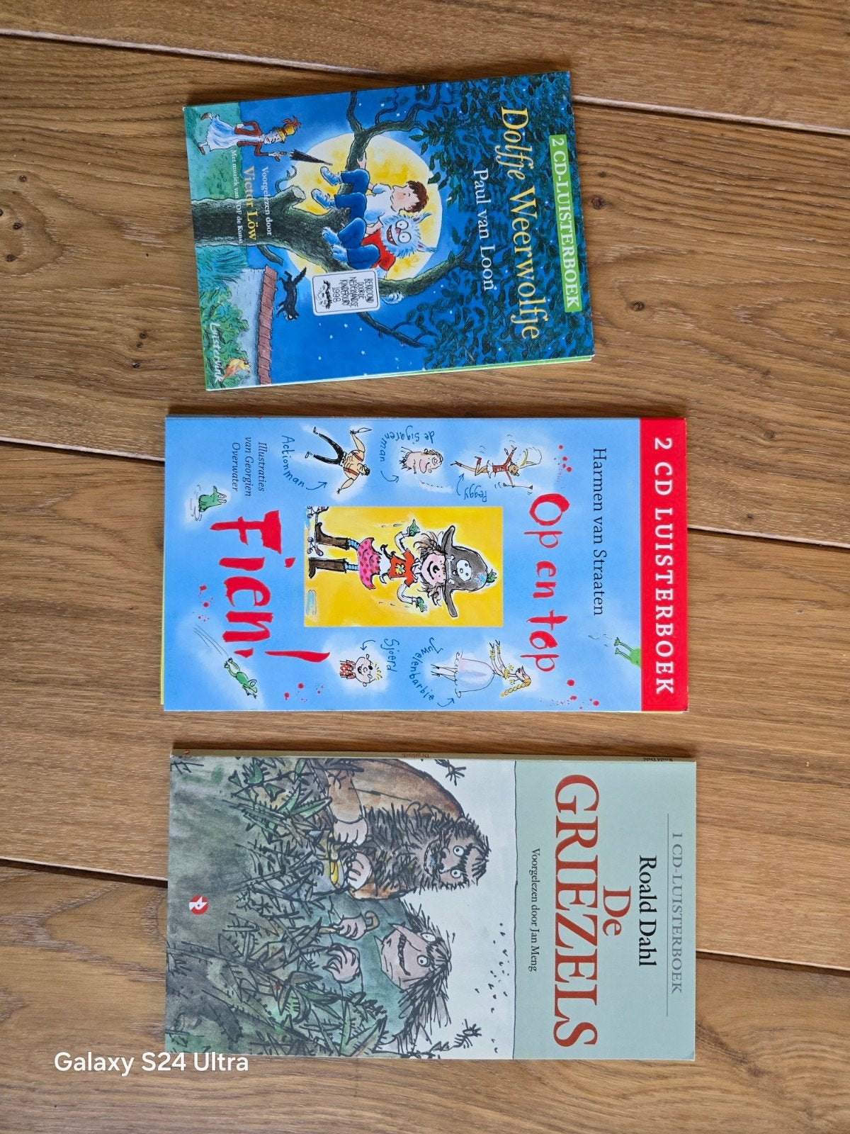 luisterboeken kinderen o.a. dolfje weerwolfje. Roald Dahl., Ophalen of Verzenden, Paul van Loon, Cd, Kind