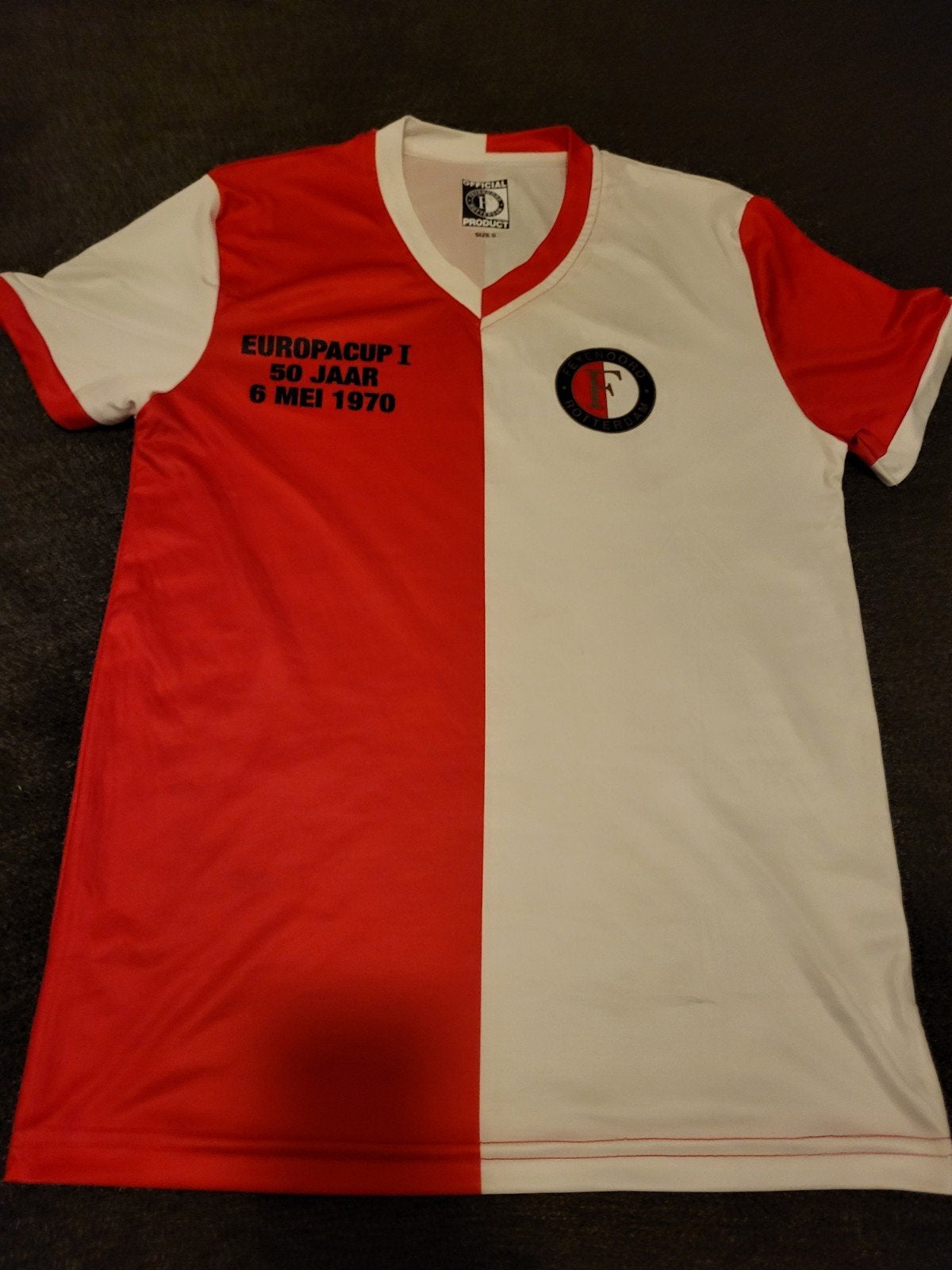Shirt Europacup 1970 maat s van feyenoord, Verzenden, Zo goed als nieuw, Feyenoord, Shirt