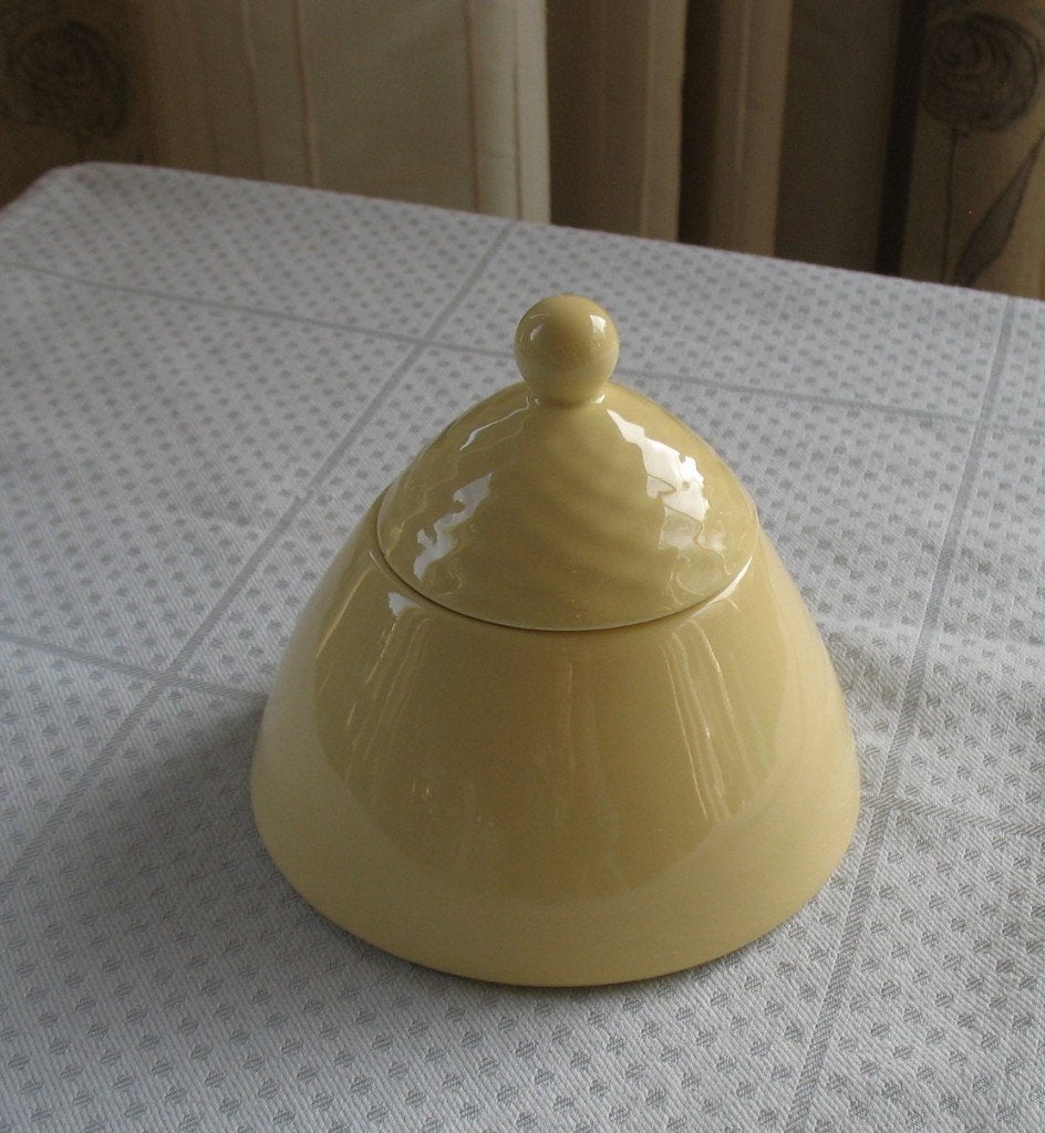 Vintage suikerpot, Gebruikt, Overige typen, Ophalen of Verzenden, Overige stijlen