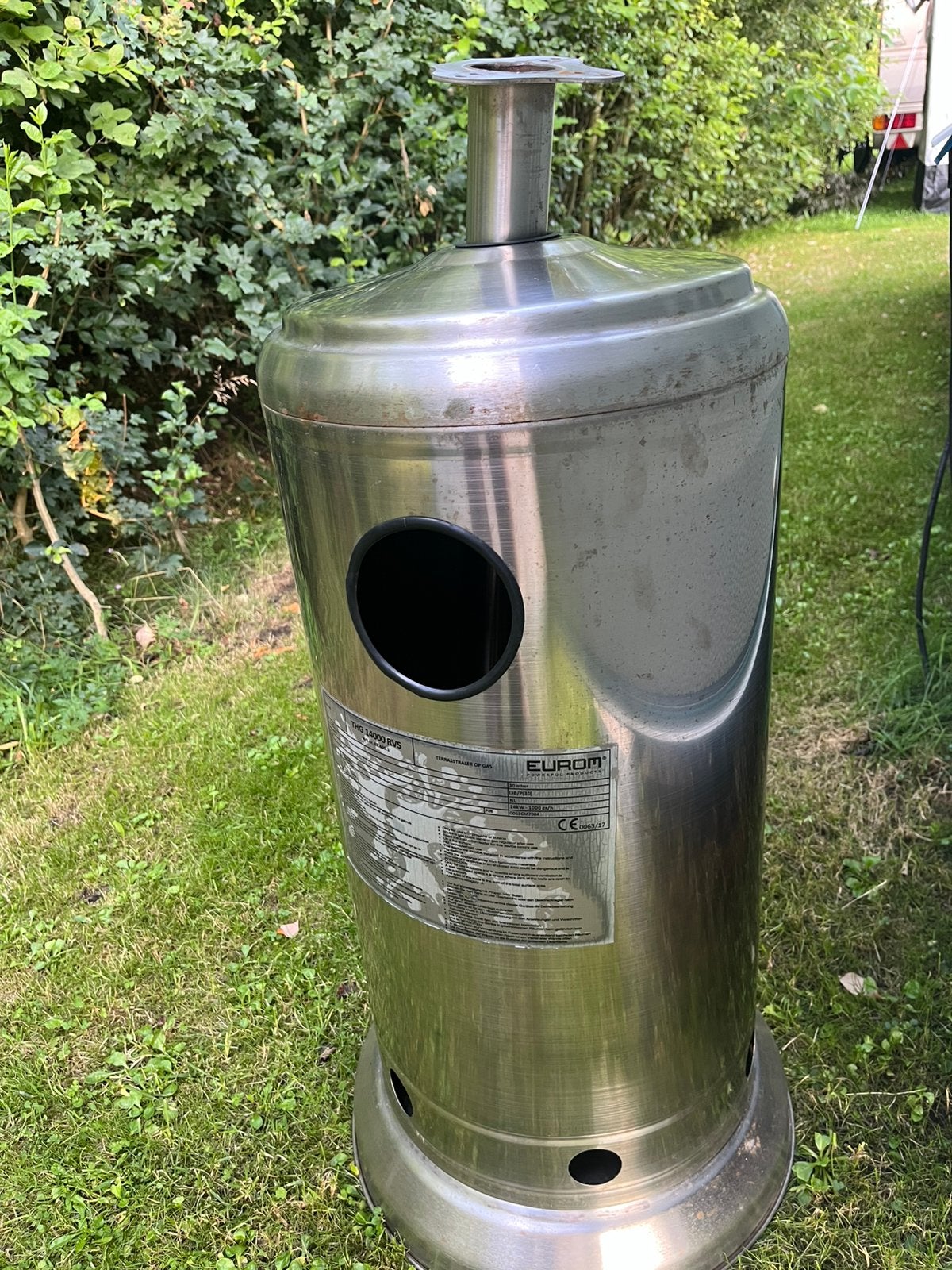 Aangeboden: Terrasverwarmer, Tuin en Terras, Ophalen, Gebruikt, Waterbestendig, Vloer
