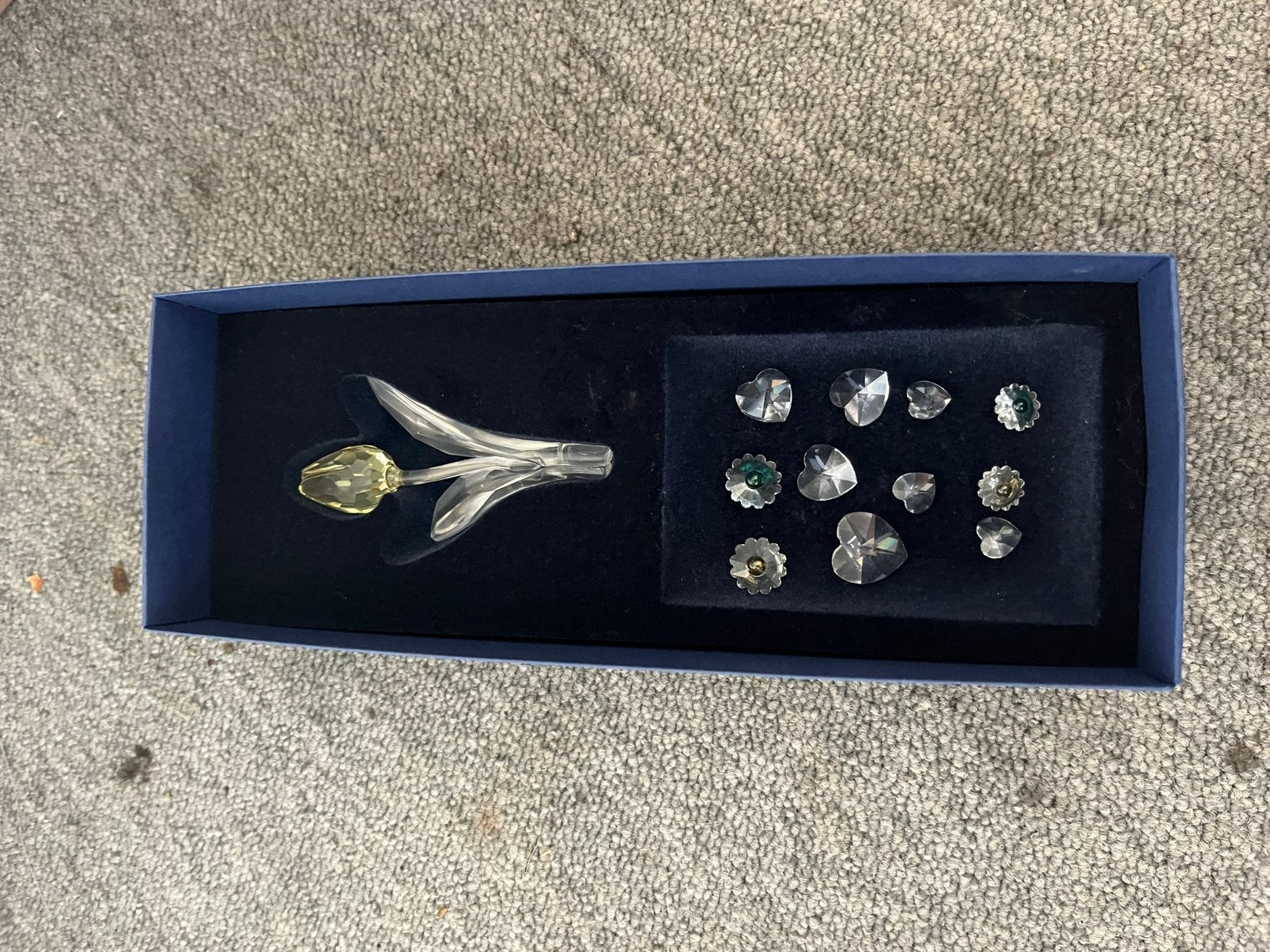 Swarovski Crystal Society (SCS) Gele Tulp (2004 RenewalGift), Verzamelen, Swarovski, Ophalen of Verzenden, Zo goed als nieuw
