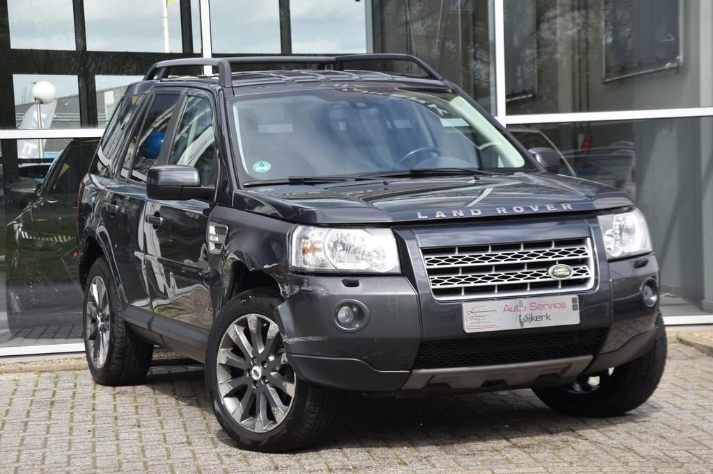 Land Rover Freelander 2.2 TD4 S Aut. Leder Pdc Nav. Trekhaak, Auto's, Land Rover, Gebruikt, Zwart, 4 cilinders, 2000 kg