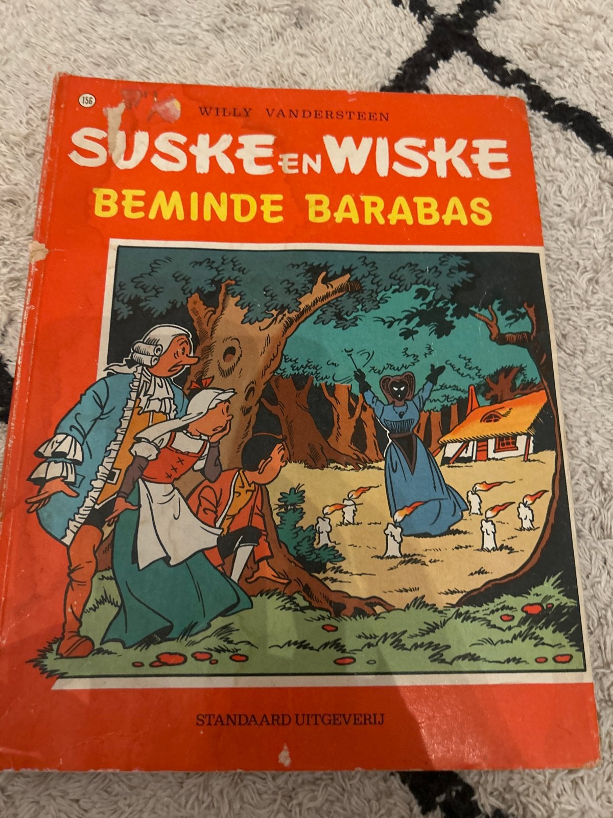 Suske en Wiske - Beminde Barabas (Rode Reeks), Eén stripboek, Ophalen of Verzenden, Gelezen