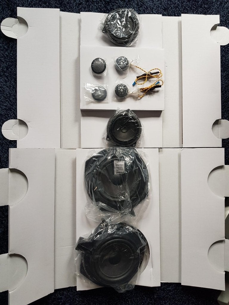 Speakerset BMW 1 serie, Auto diversen, Autospeakers, Ophalen, Zo goed als nieuw