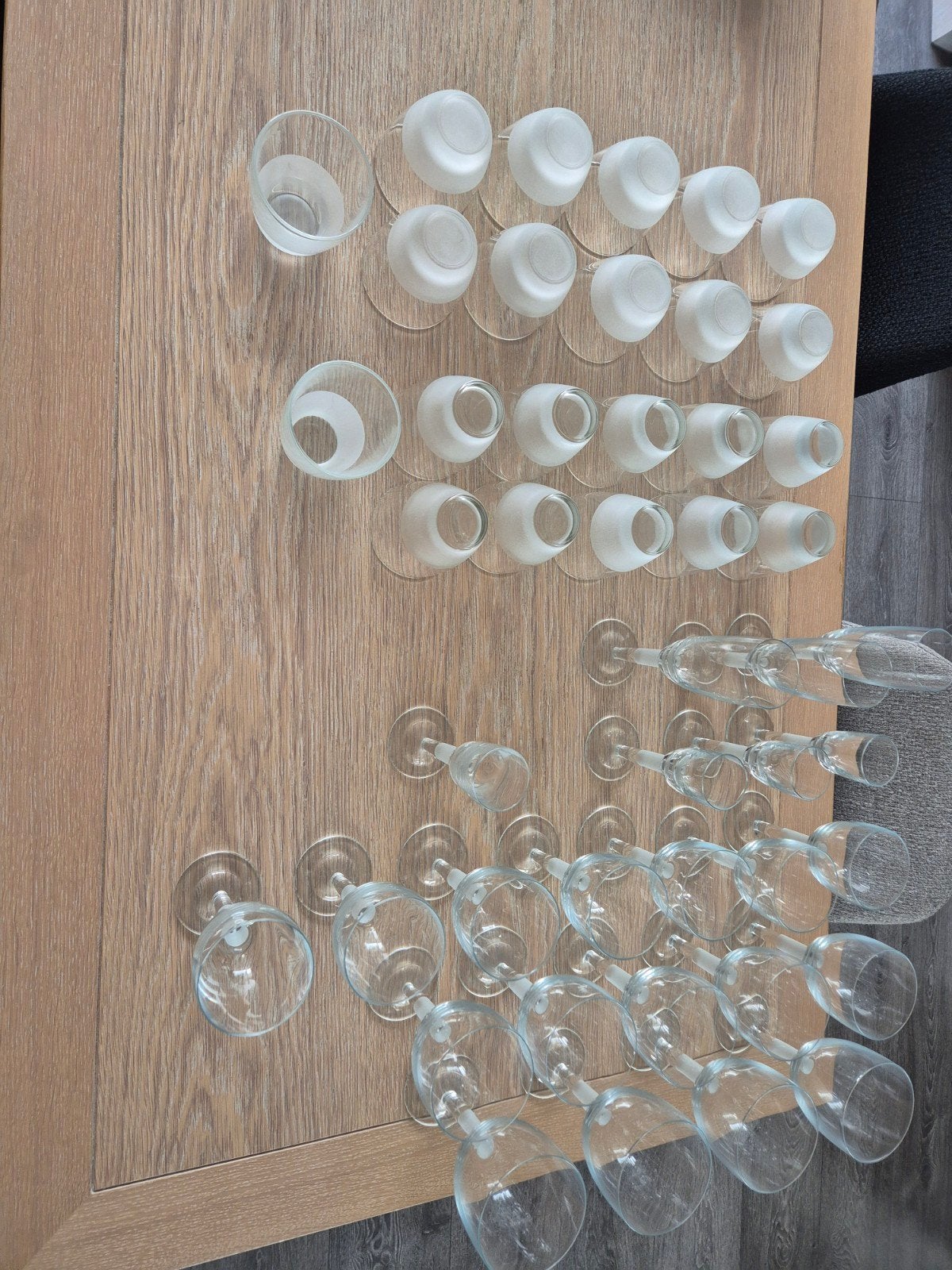 45 stuks glasservies Leonardo mat wijnglas drinkglas, Ophalen, Glas of Glazen, Overige merken, Overige stijlen