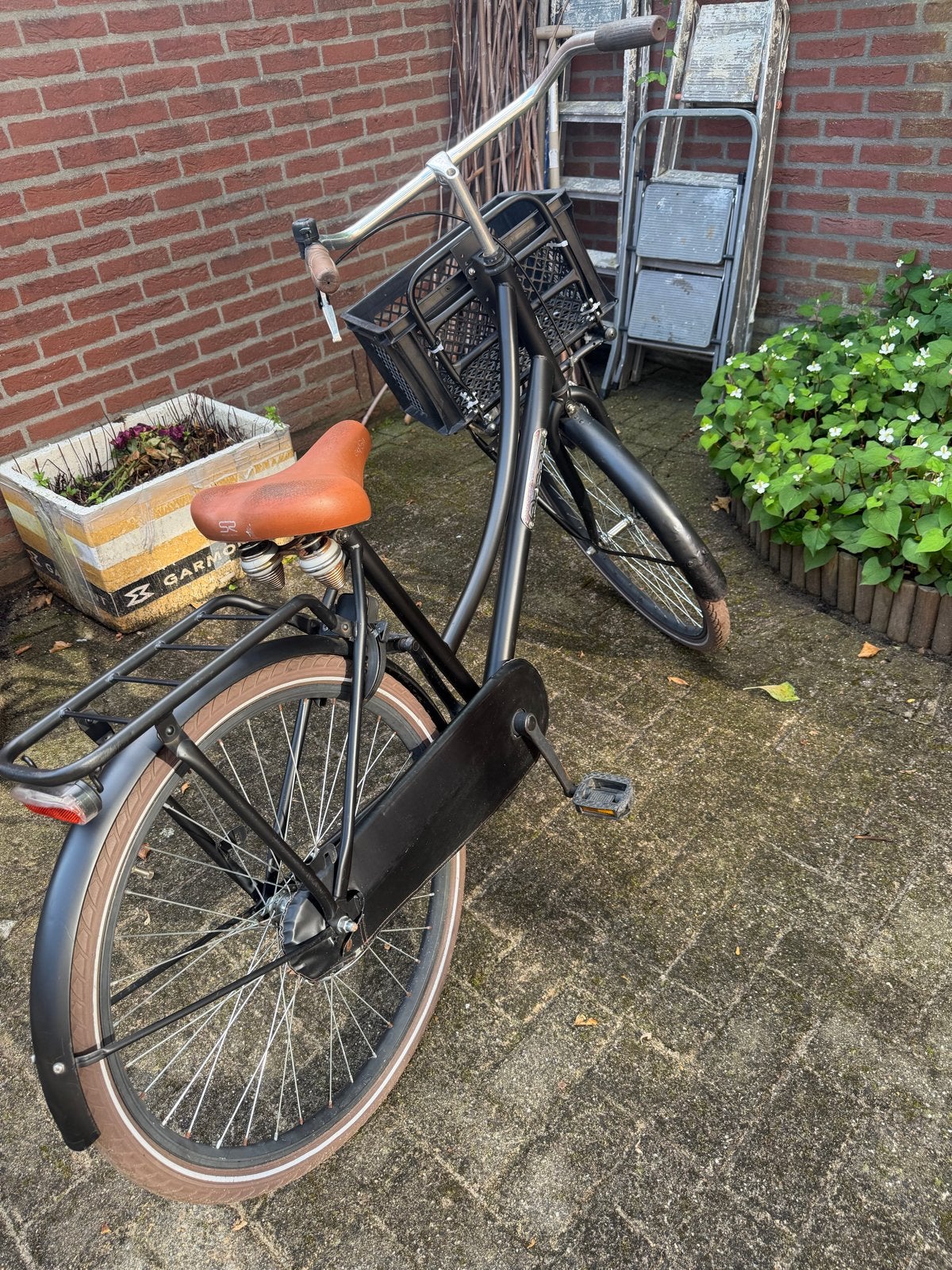 Popal Transport Damesfiets 26 inch - Terugtraprem & Handrem, Fietsen en Brommers, Fietsen | Dames | Damesfietsen, Terugtraprem