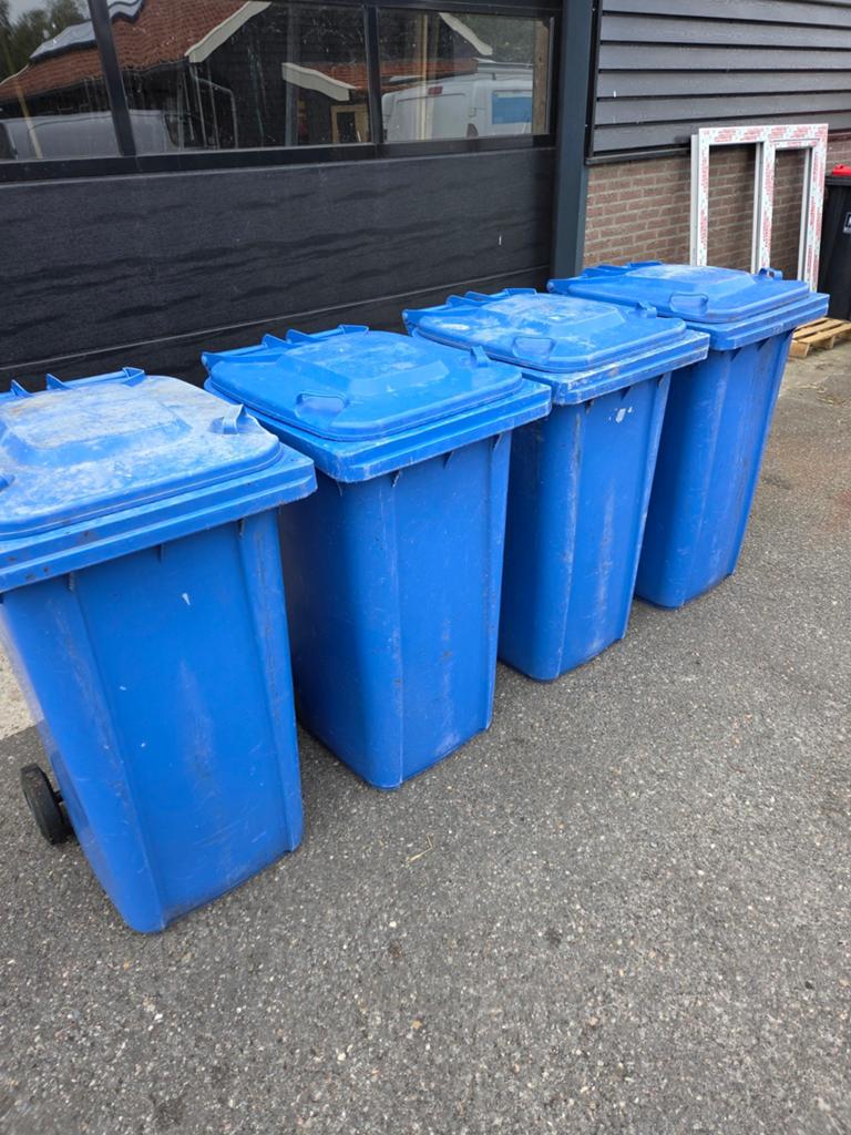 Afvalcontainer 240 liter, Kunststof, Gebruikt, 40 liter of meer, Ophalen of Verzenden