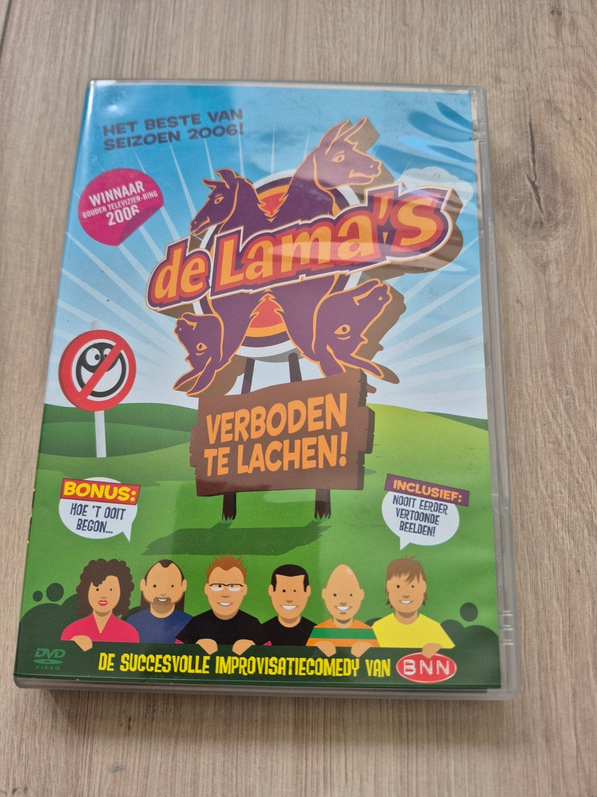 De Lama's - Verboden Te Lachen! DVD (BNN), Alle leeftijden, Zo goed als nieuw, Inclusief doosje, Cabaret